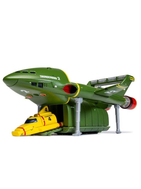 Corgi - G.ANDERSON THUNDERBIRDS - THUNDERBIRD 2 - THUNDERBIRD 4 GREEN YELLOW