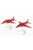 Corgi - AIRPLANE SET 2X RED ARROWS HAWK RAF ROYAL AIR FORCE  2019 RED