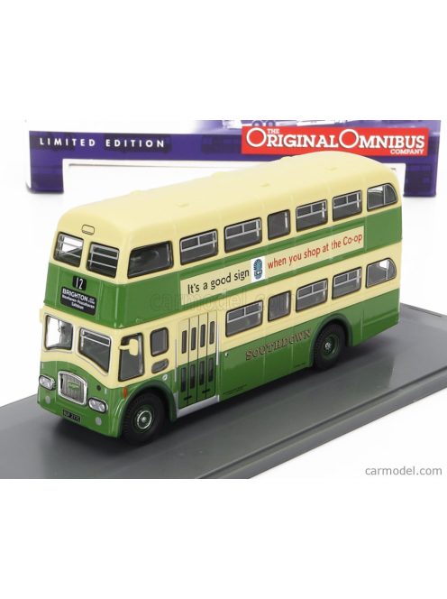 Corgi - Leyland Pd3 Autobus Queen Mary 1970 Green Cream