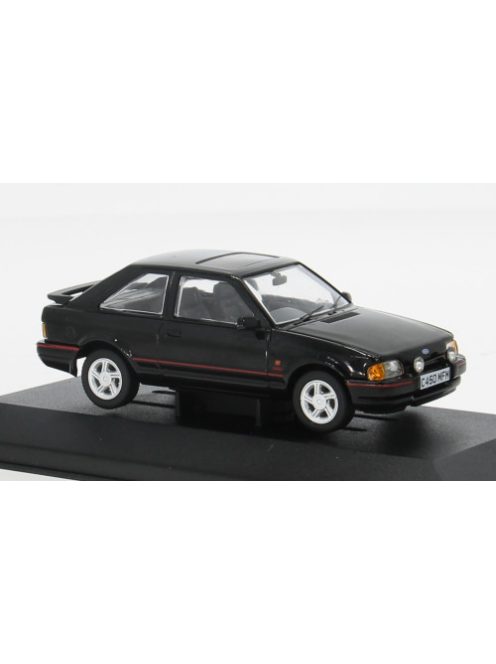 Corgi - Ford Escort Mk IV XR3i, schwarz/rot, 1986, 1:43