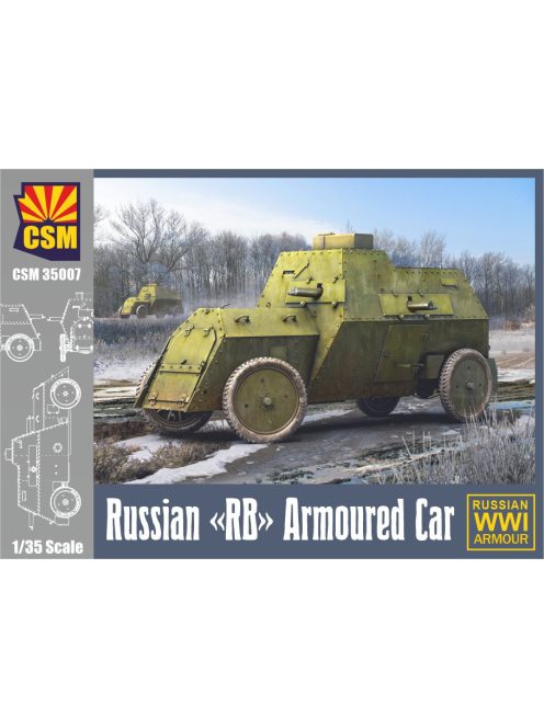 Copper State Models - 1/35 Russian RB Armoured Car (RB stands for Russo-Balt)