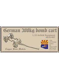 Copper State Models - 1/32 German 300kg bomb cart