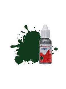   Humbrol - HUMBROL ACRYLIC DROPPER BOTTLE 14ML No 3 Brunswick Green Gloss