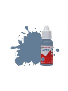   Humbrol - HUMBROL ACRYLIC DROPPER BOTTLE 14ML No.157 Azure Blue Matt