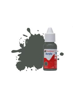   Humbrol - HUMBROL ACRYLIC DROPPER BOTTLE 14ML No.244 RLM 73 Grun Matt