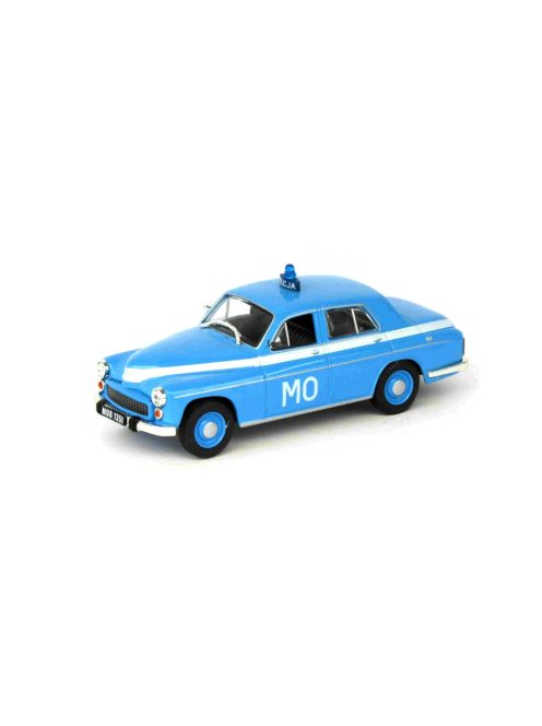 DeAgostini - Warszawa 223 1964 Police cars of the world series white/blue - blister package – 