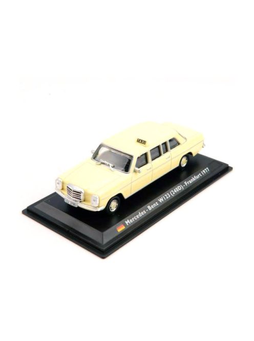 DeAgostini - Mercedes-Benz 240D 1977 Frankfurt Taxi cream