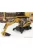 Dm-Models - Caterpillar Catm318D Escavatore Gommato - Tractor Hydraulic Excavator Scraper Yellow Black