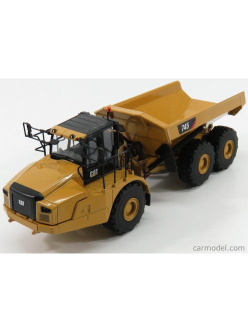 Dm-Models - Caterpillar Cat745 Cassone Ribaltabile Cava 3-Assi - Articulated Truck Yellow Black