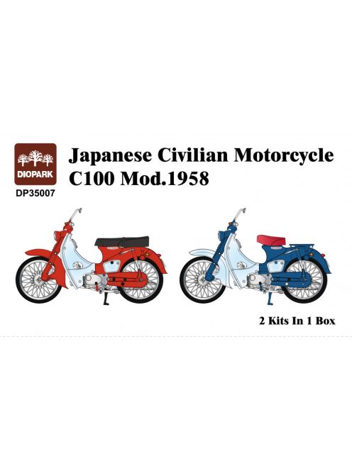 Diopark - Honda C-100 Motorcycle (2 kits in box)