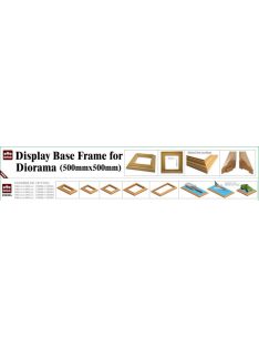   Diopark - Display Base Frame for Diorama 500mm (2 frames in box)