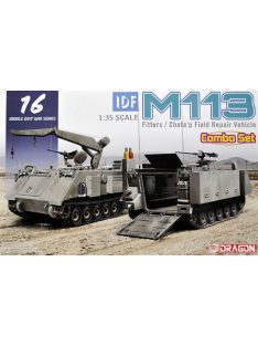   Dragon Armor - IDF American Soldier Transported Car M113 Fitters and Chata'p Field Repair Vehicle (Combo Set)