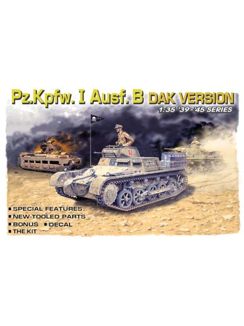 Dragon Armor - German light tank Pz.Kpfw. I Ausf. B DAK Version