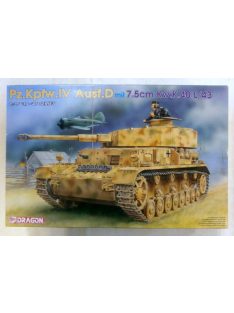   Dragon Armor - German Medium Tank Pz.Kfpw.IV Ausf.D with Anti-Tank Gun 7.5cm Kw.K.40 L/43