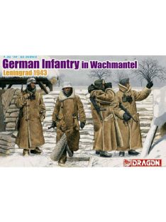   Dragon Armor - German Infantry In Wachtmantel Leningrad 1943 - 4 figures