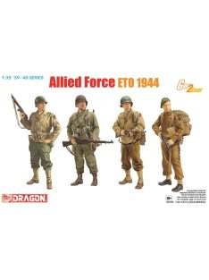   Dragon Armor - Allied Force (ETO 1944) (Gen 2 Gear) c/w 4 Figures