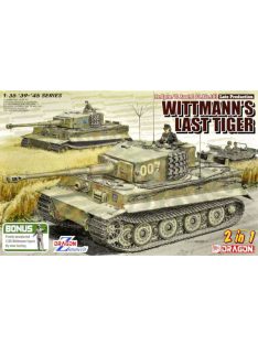   Dragon Armor - German heavy tank Sd.Kfz.181 Tiger I Late Production "Wittmann's Last Tiger" [2023 Upgrade Version] (2 in 1) - Smart Kit
