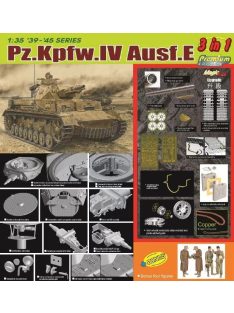   Dragon Armor - German Medium Tank Pz.Kpfw. IV Ausf. E (3 in 1) - 4 figures