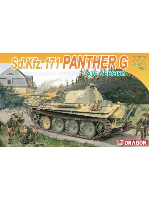 Dragon Armor - German Medium Tank Sd.Kfz.171 Panther G Late Production