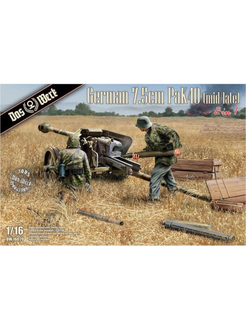 DAS WERK - 7,5cm Pak40 (1:16)