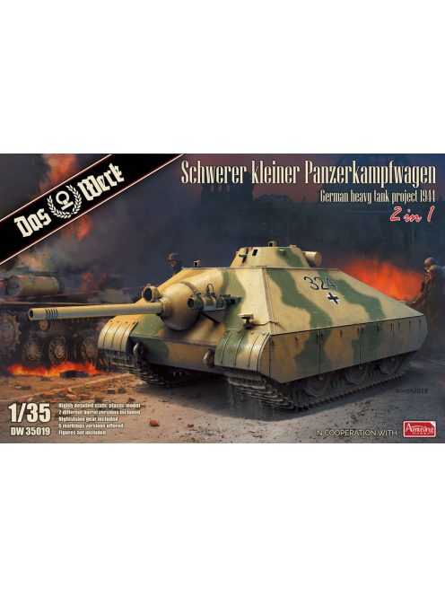 Das Werk - Schwerer kleiner Panzerkampfwagen 2 in 1