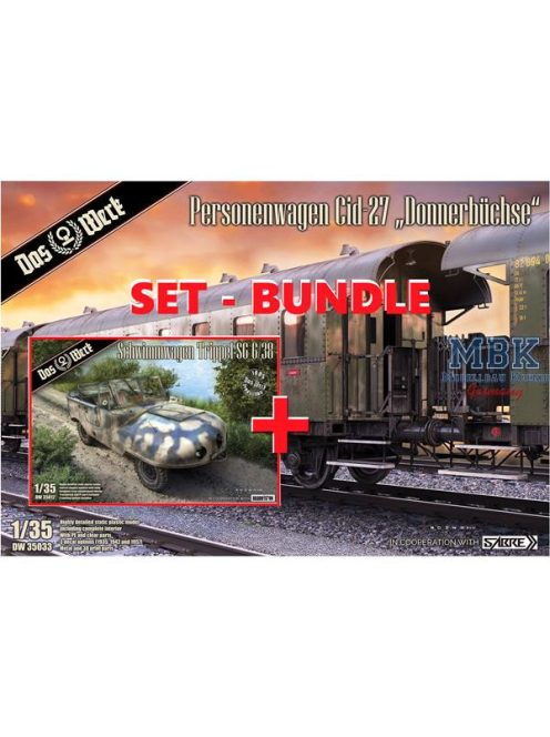 DAS WERK - TOP-SET Personenwagen Cid-27+ Schwimmwagen Trippel