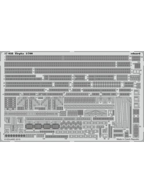 Eduard - Tirpitz 1/700 Steel for Revell