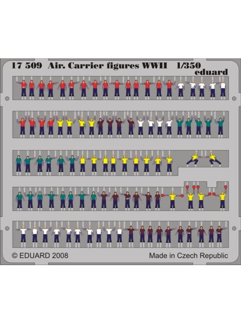Eduard - Air Carrier Figures WWII 1/350
