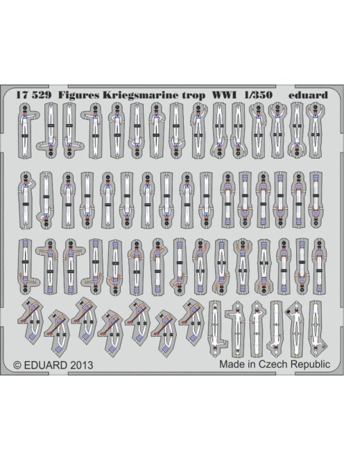 Eduard - Figures Kriegsmarine Trop WWI 1/350