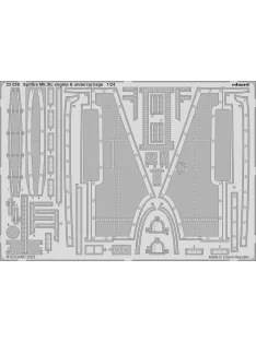 Eduard - Spitfire Mk.IXc engine & undercarriage 1/24 AIRFIX