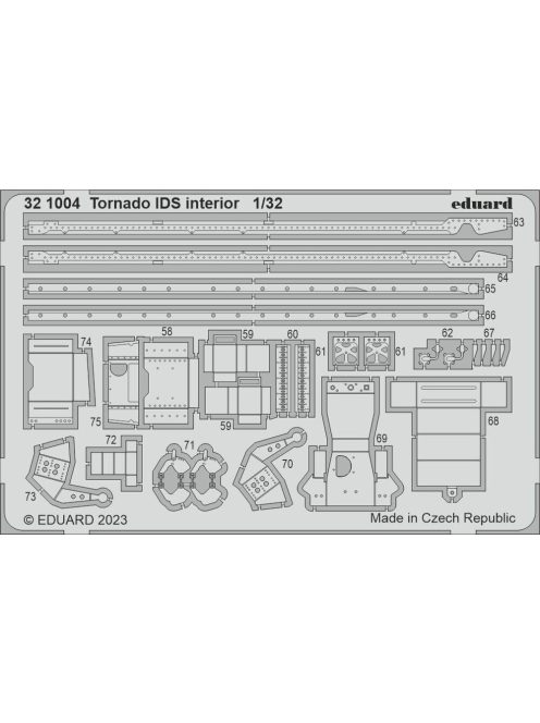 Eduard - Tornado IDS interior for ITALERI