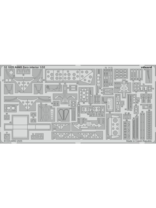 Eduard - A6M5 Zero interior  TAMIYA