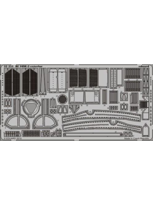Eduard - Bf 109E-3 exterior for Trumpeter