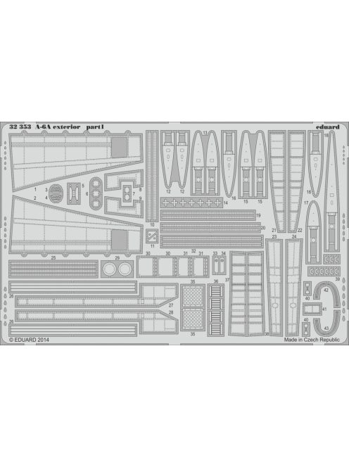 Eduard - A-6A Exterior for Trumpeter
