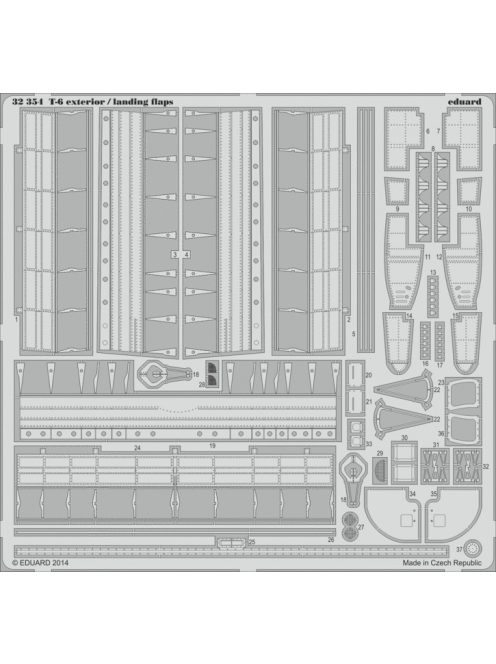 Eduard - T-6 Exterior/ Landing Flaps for Kittyhawk