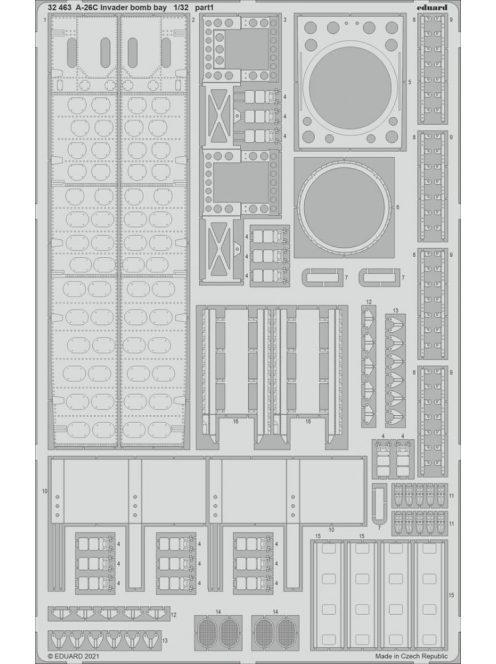 Eduard - A-26C Invader bomb bay for HOBBY BOSS