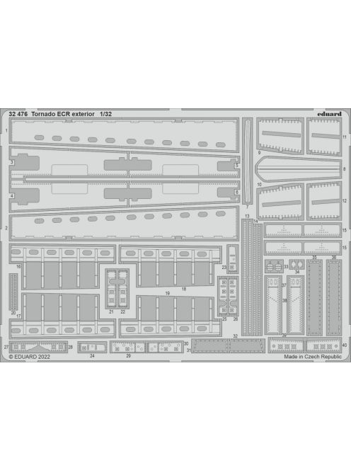 Eduard - Tornado Ecr Exterior For Italeri