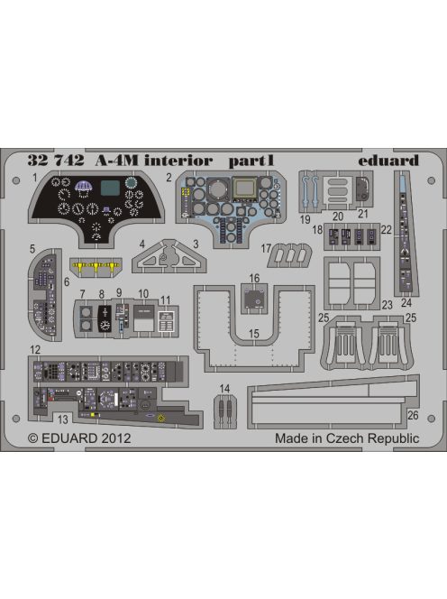 Eduard - A-4M Interior S.A. for Trumpeter
