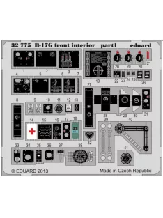 Eduard - B-17G front interior S.A. for HK Models