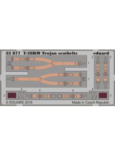 Eduard - T-28B/D Trojan Seatbelts for Kittyhawk 