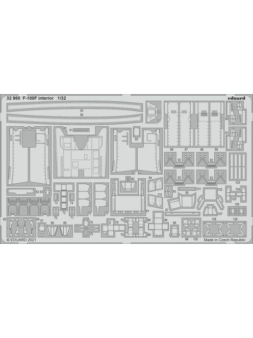 Eduard - F-100F interior for Trumpeter