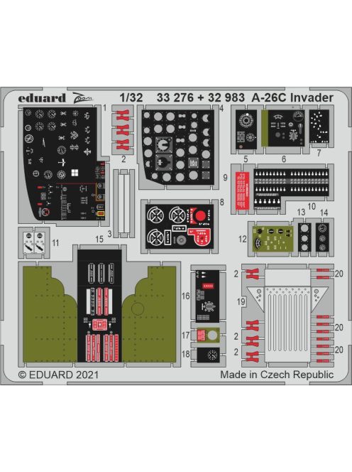 Eduard - A-26C Invader for HOBBY BOSS