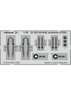 Eduard - AH-64E seatbelts STEEL 1/35 TAKOM