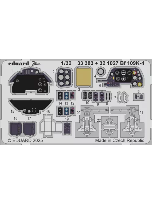 Eduard - Bf 109K-4 1/32 for Kotare