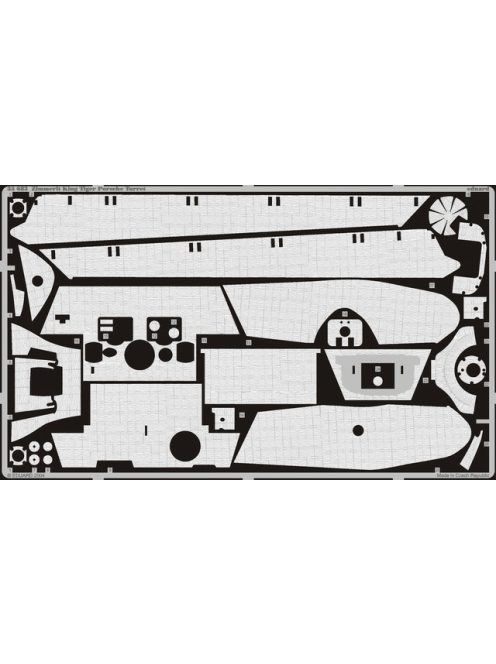 Eduard - Zimmerit King Tiger Porsche Turret