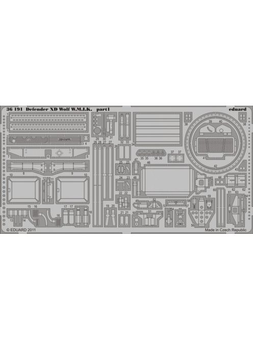 Eduard - Defender XD Wolf W.M.I.K. for Hobby Boss 