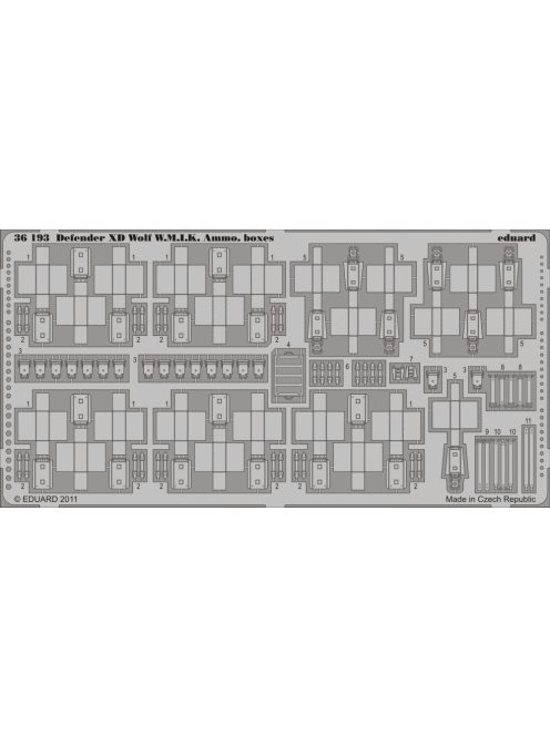 Eduard - DefenderXD Wolf W.M.I.K. Ammo Boxes (HB) 