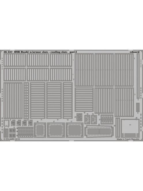 Eduard - D9R Doobi w/armor slats-cooling slats f. for Meng