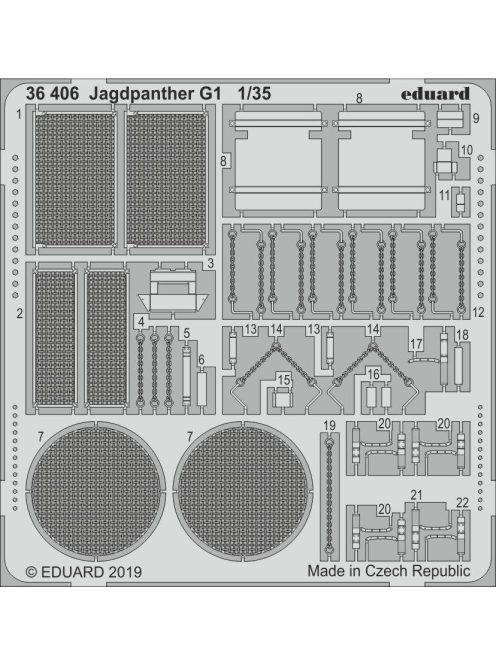 Eduard - Jagdpanther G1  1/35