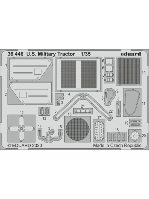 Eduard Accessories - U.S. Millitary Tractor for Airfix
